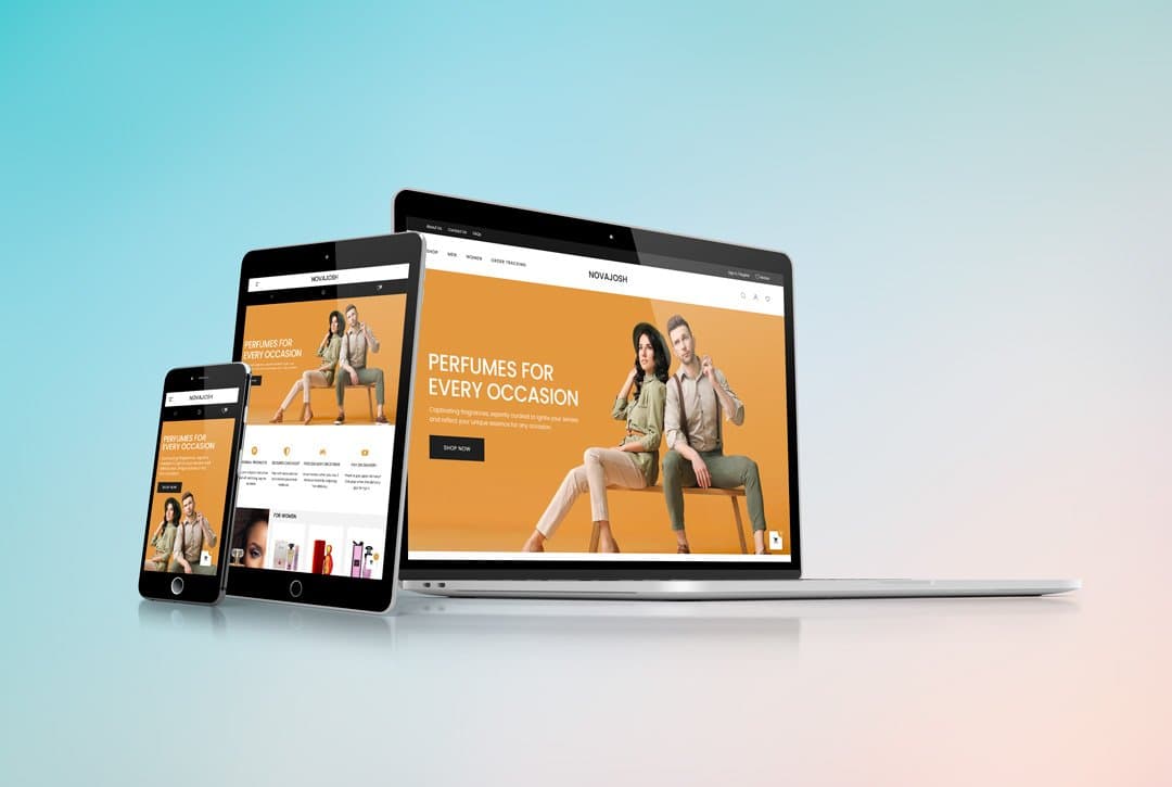 Novajosh ecommerce website