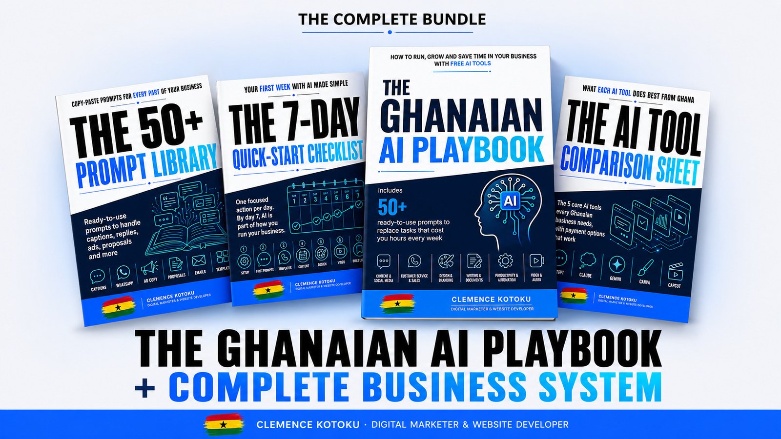 The Ghanaian AI Playbook complete bundle