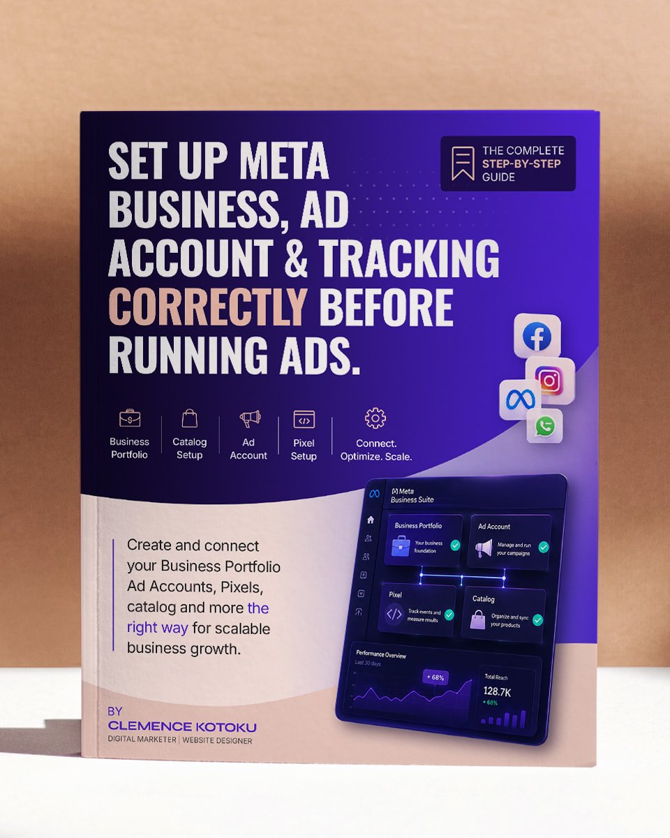 Meta Business Portfolio Setup Guide ebook cover